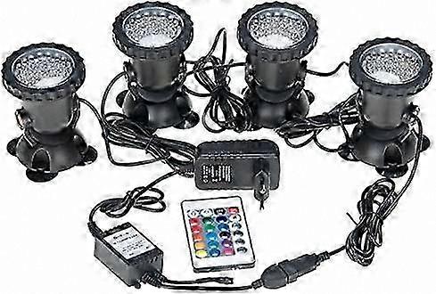 RGB Aquarium Spot Lights with Remote Control for Underwater Use