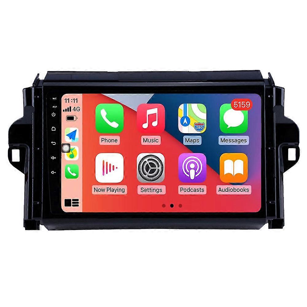 Car Multimedia Player For Toyota Fortuner 2 2015 - 2020 CarPlay Android Auto Stereo Radio GPS Navigation Autoradio Bluetooth 2Din Video Touch