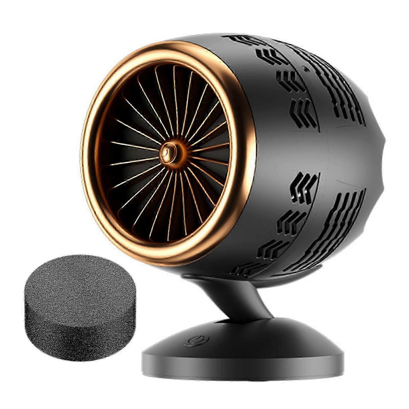 Portable Desktop Air Purifier with Angle Adjustment for Indoor Smoke Control During BBQs