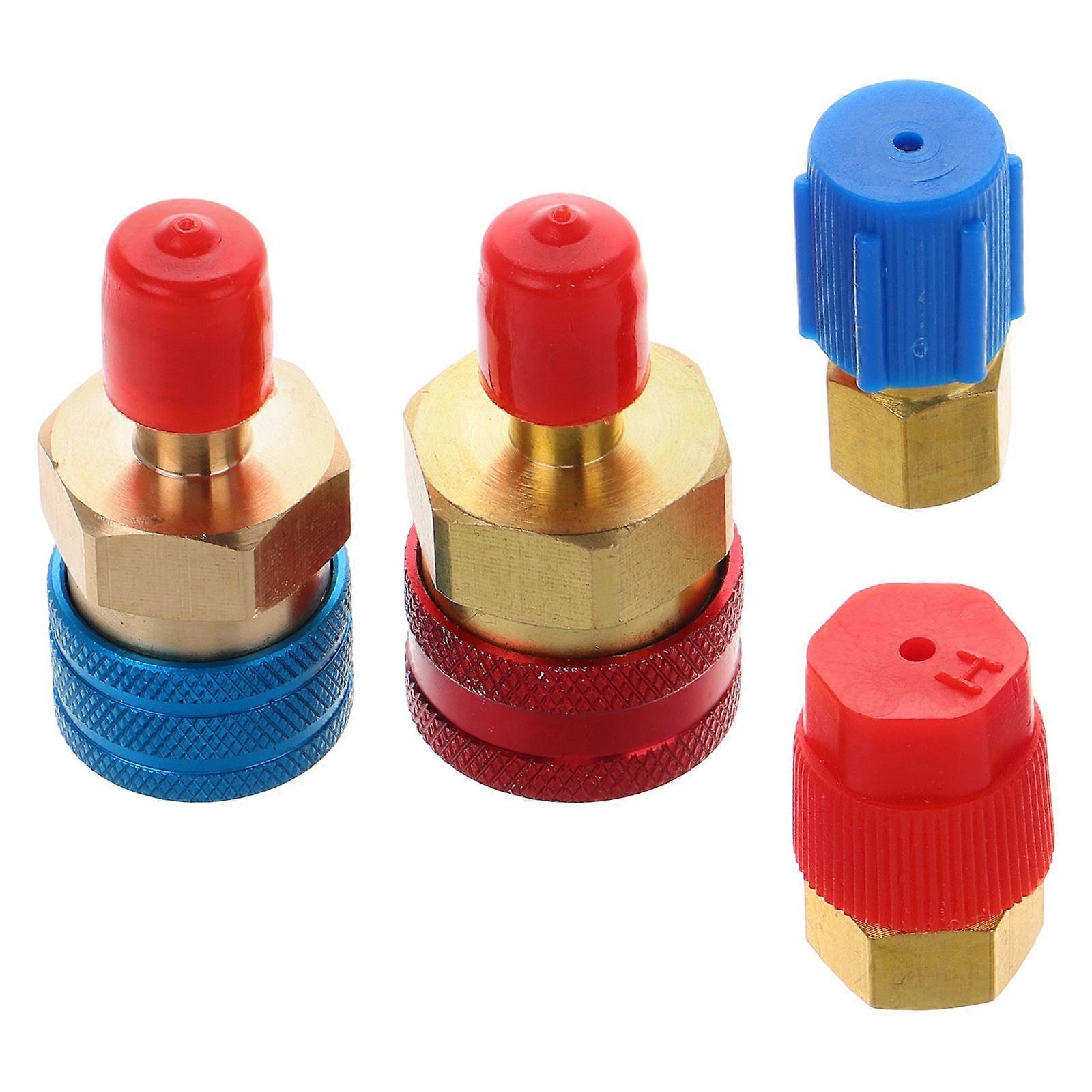 Automotive Recharge Kit Car Ac Recharge Quick Coupler 1Set for R1234yf