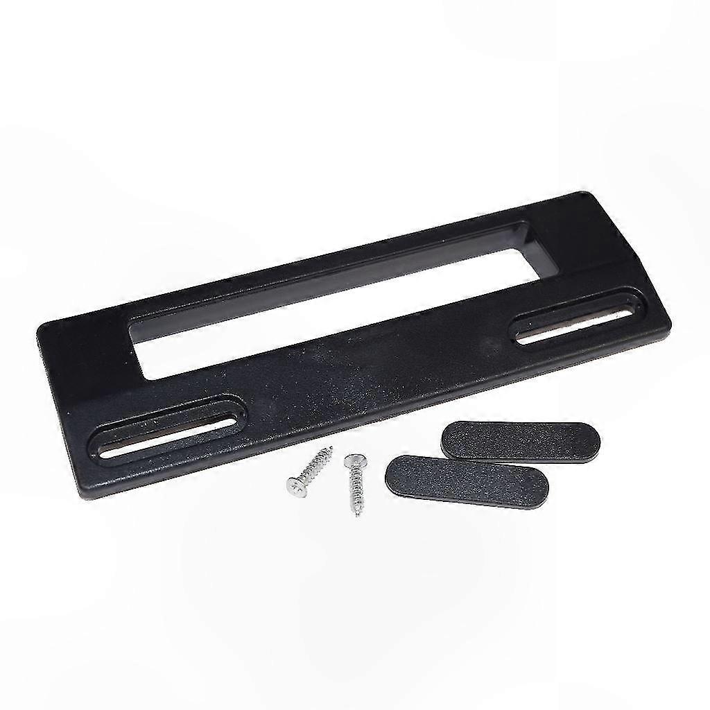 Universal Black Fridge Door Handle 90-170mm, Adjustable Replacement Handle for Refrigerator
