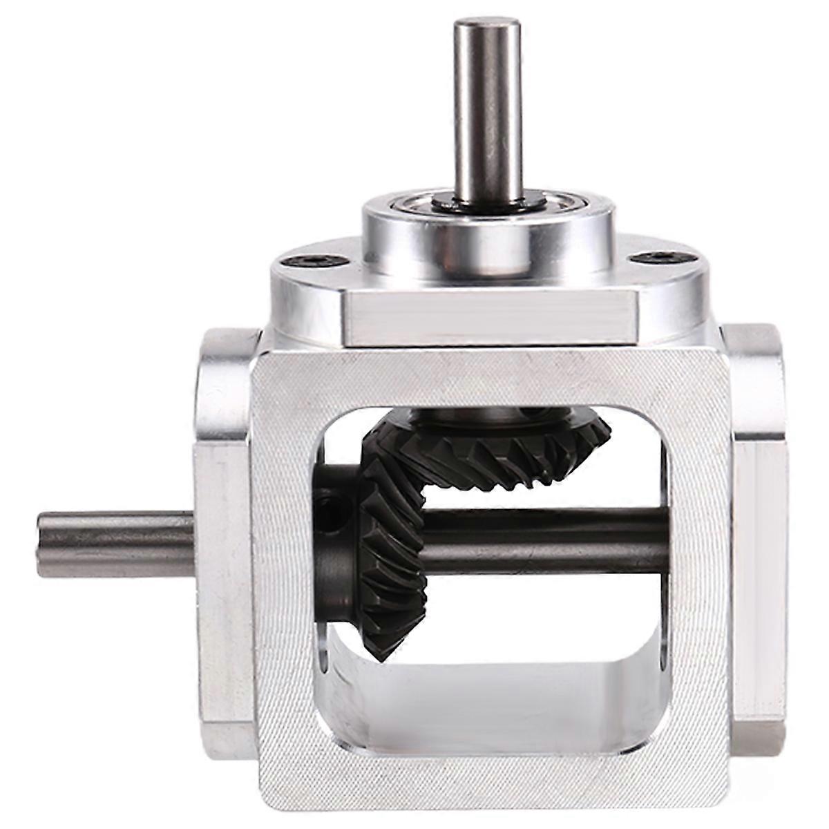 90 Degree Right Angle Bevel Gear-Box with Mounting Hole 1:1 Shaft 1 Module 20 Teeth Bevel Gear C