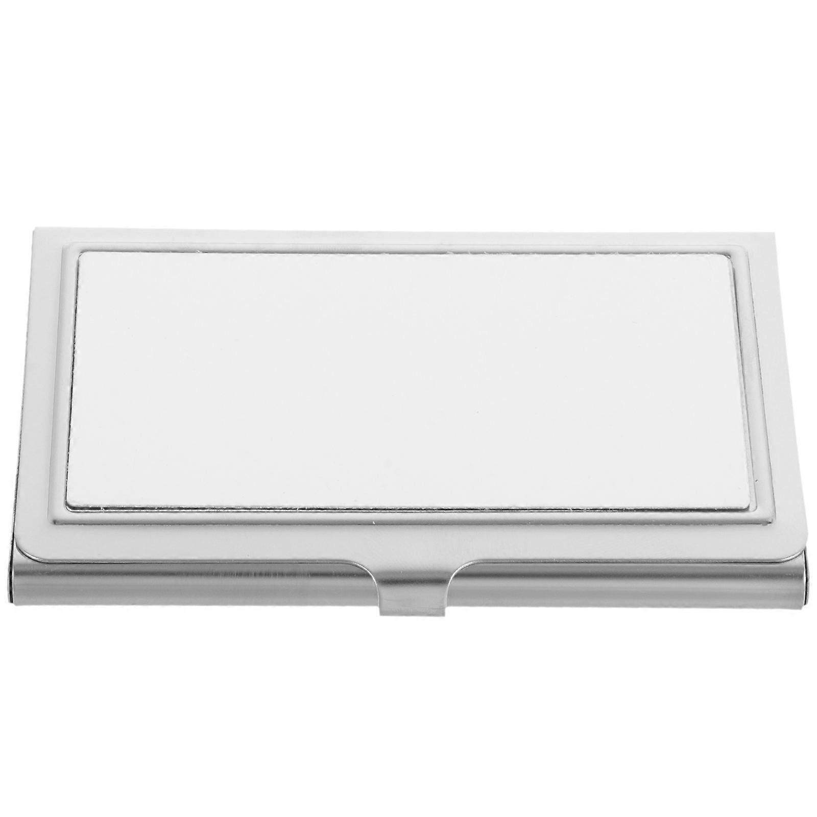 Sublimation Business Card Case For Men Shows 9X6X1 Cm Custom Design Capability 1Pcs