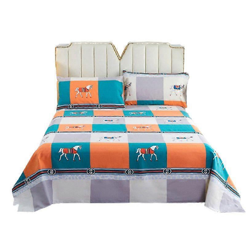 Old Coarse Cloth Sheets Pure Cotton Summer Cool Sheets Single piece AB13