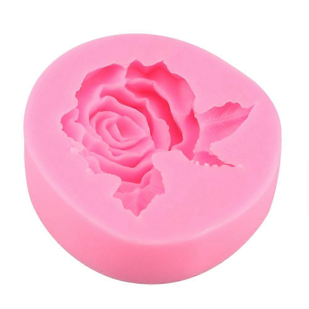 Rose Shape Silicone Cake Fondant Chocolate Molds Decorating Tool Baking Accessory