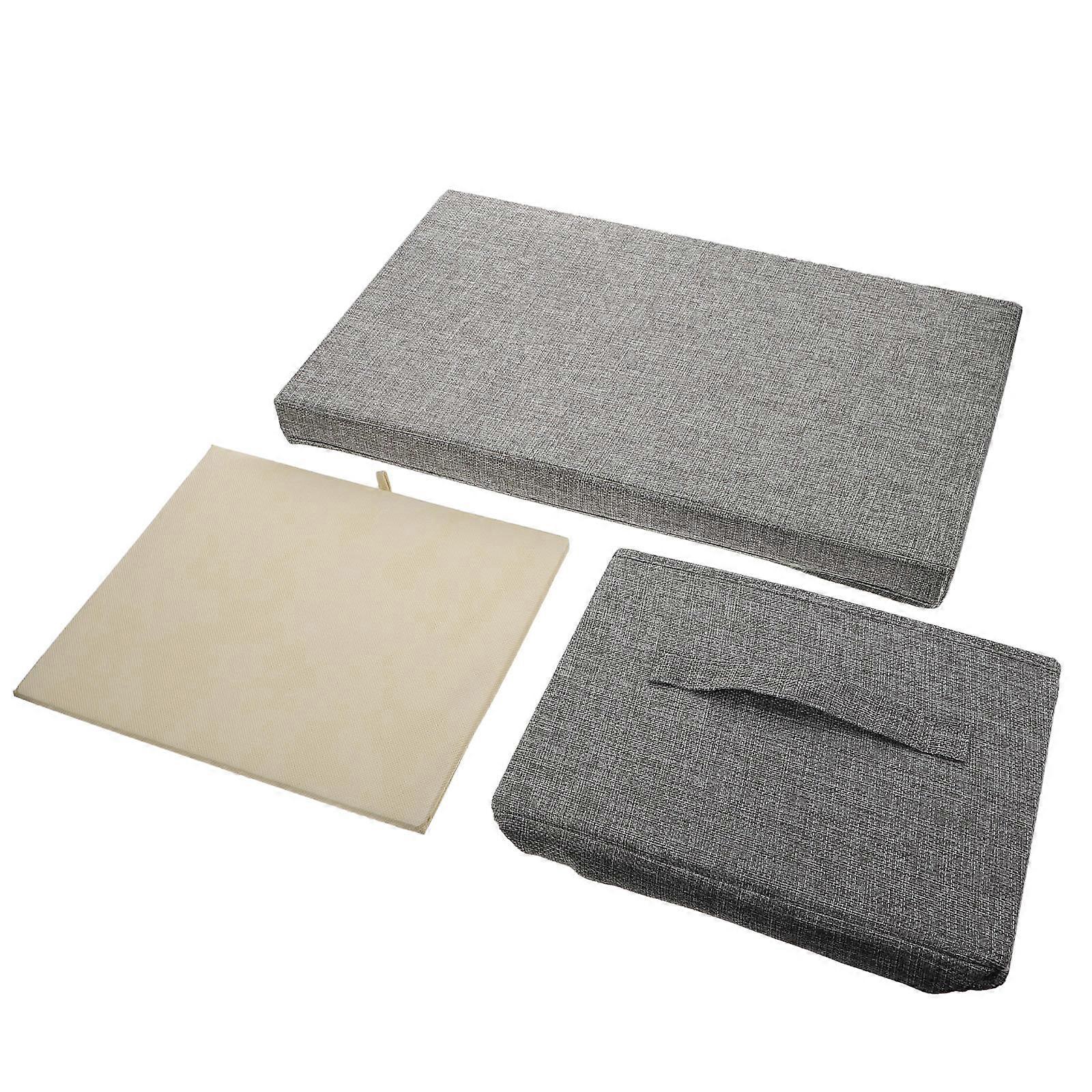 Grey Storage Basket for Clothes Organizer with Material 1Pcs