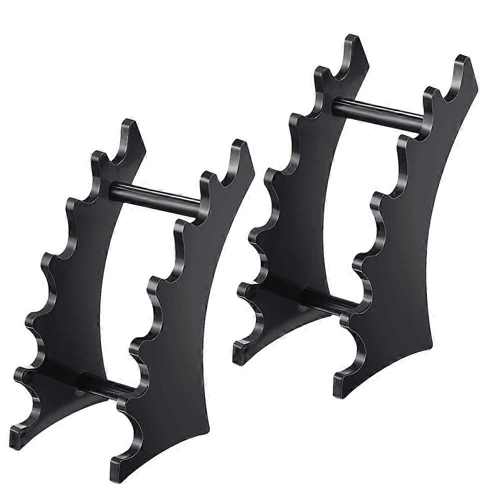 Acrylic Eyeliner Holder for Storage 4Pcs Black Office Pen Display Rack