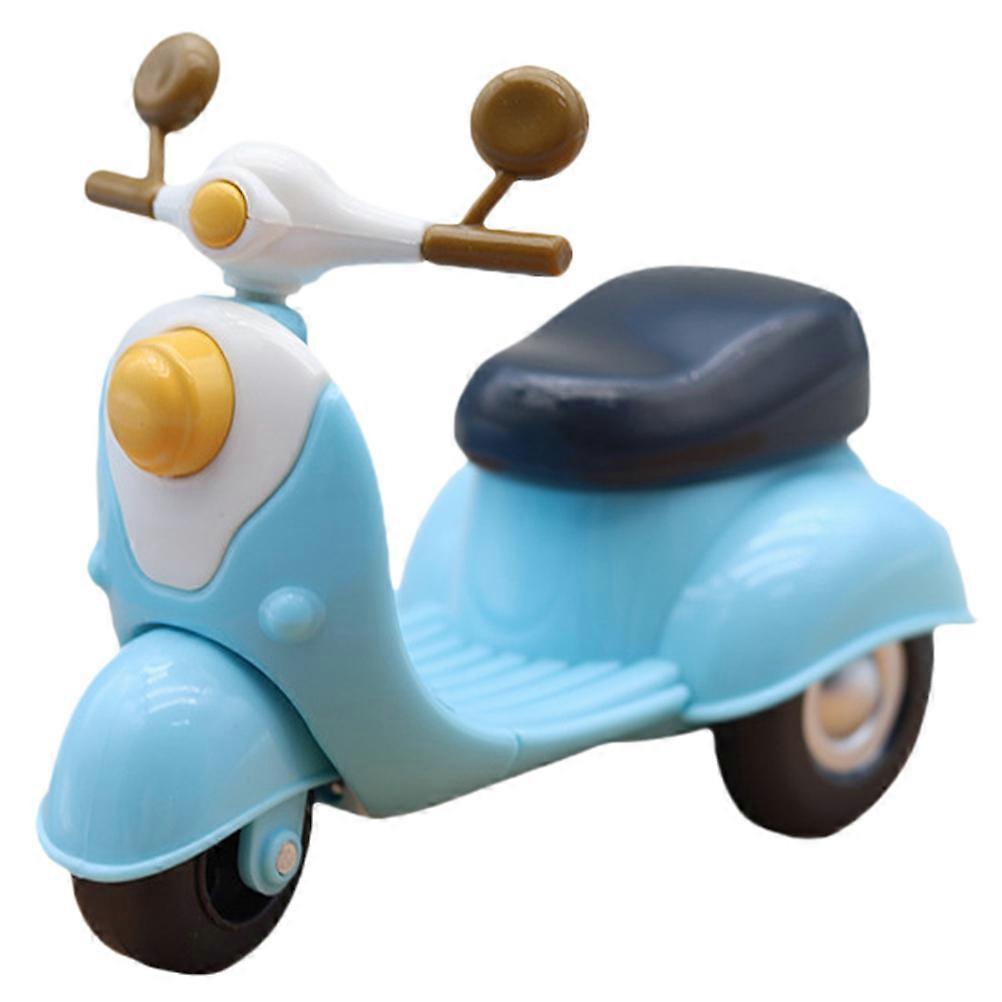 Miniature Motorcycle Toy for Decoration 4Pcs Plastic Model Collection