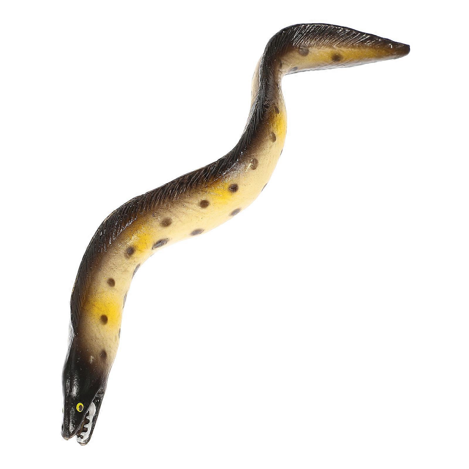 Marine Creature Figurines Sea Eel Model for Teaching 2Pcs