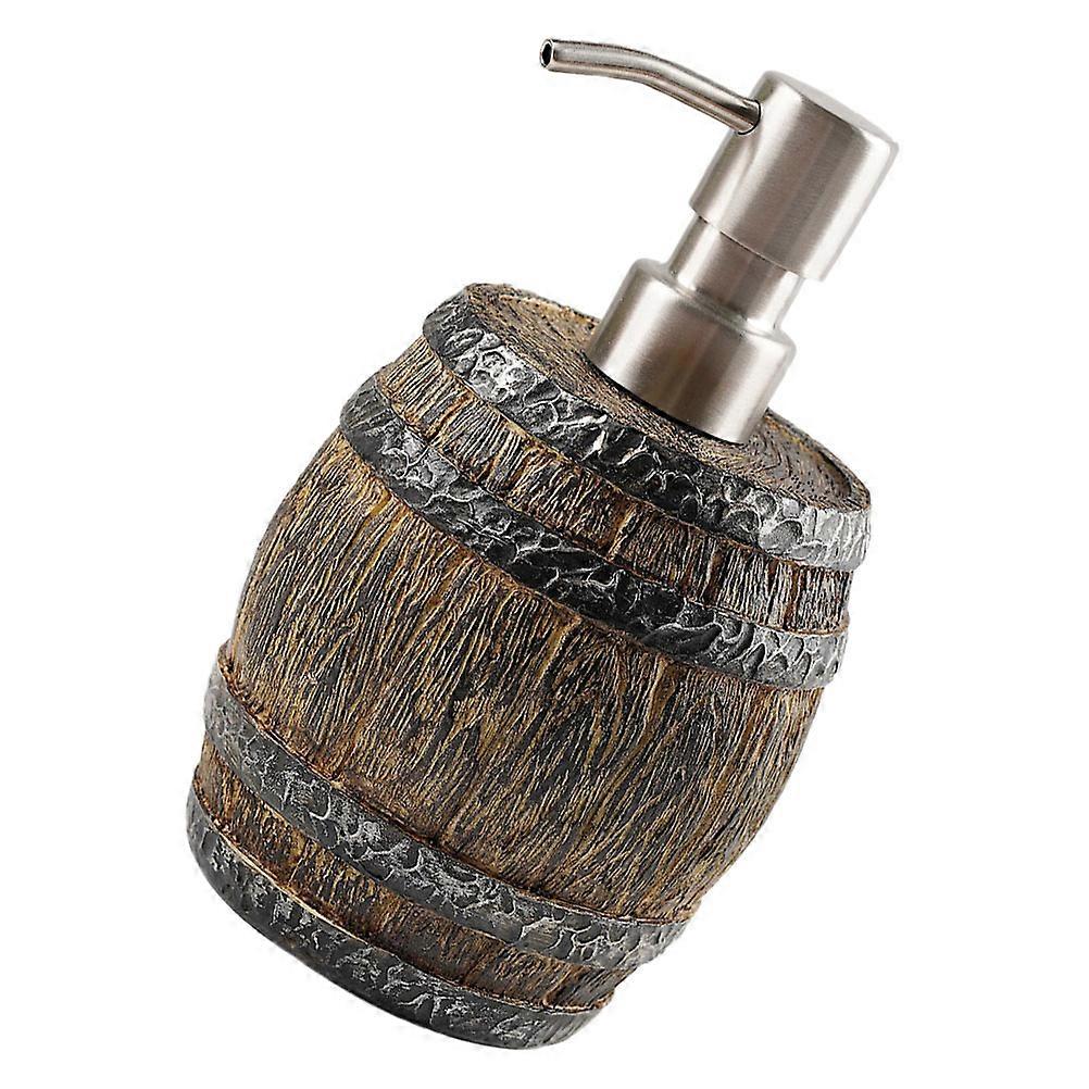 4Pcs Kitchen Soap Dispenser Bottle Portable Liquid Dispensing Container For Office Retro Style Texture