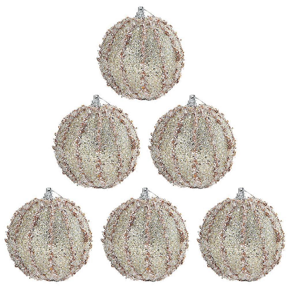 Christmas Tree Decorations Foam Balls for Hanging Use 24Pcs