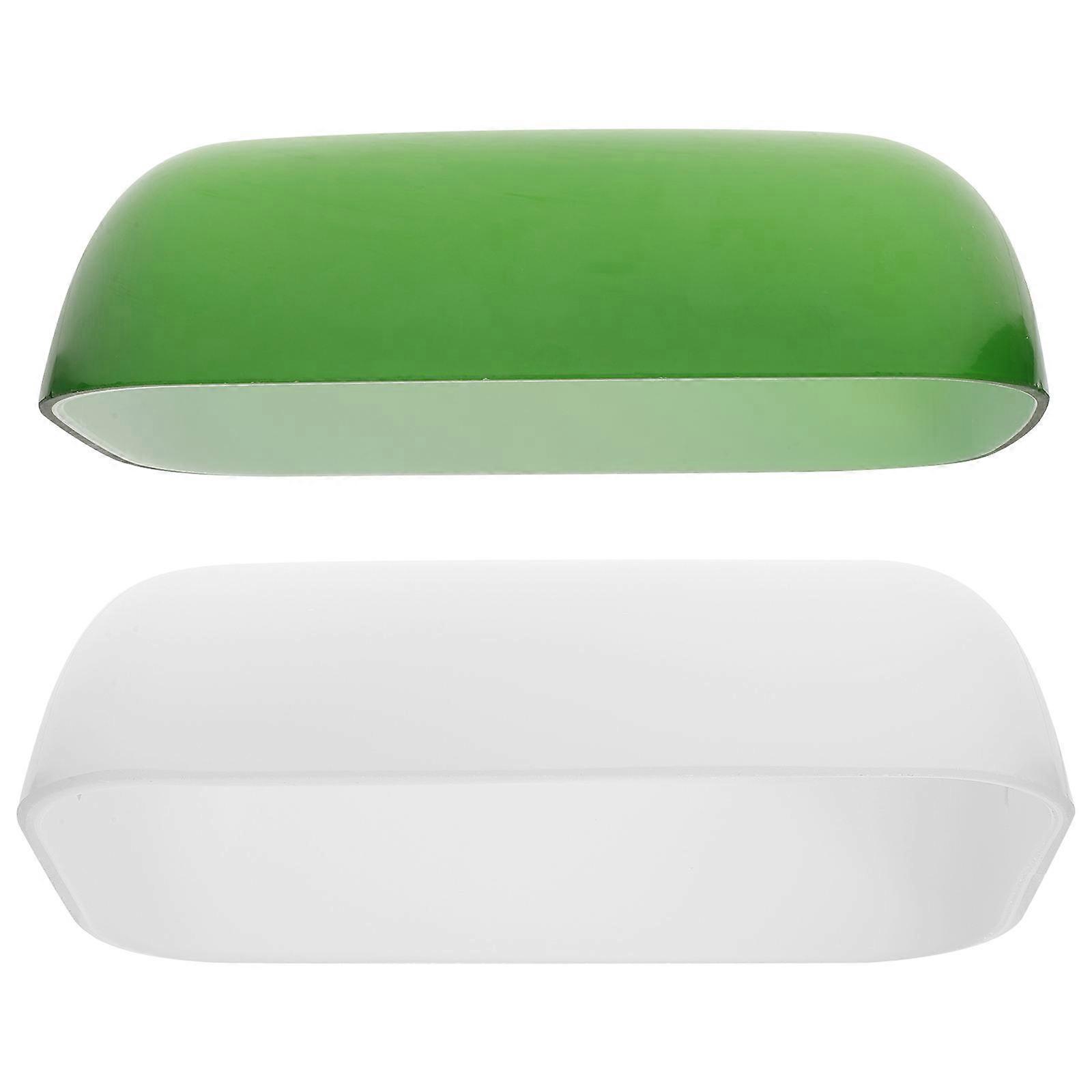 Glass Lamp Shade Replacement for Table Lamps with 4Pcs Covers