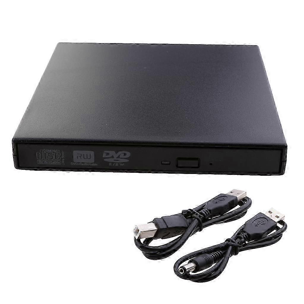 2025 Externes CD DVD Laufwerk USB 2.0 Portable DVD CD Brenner