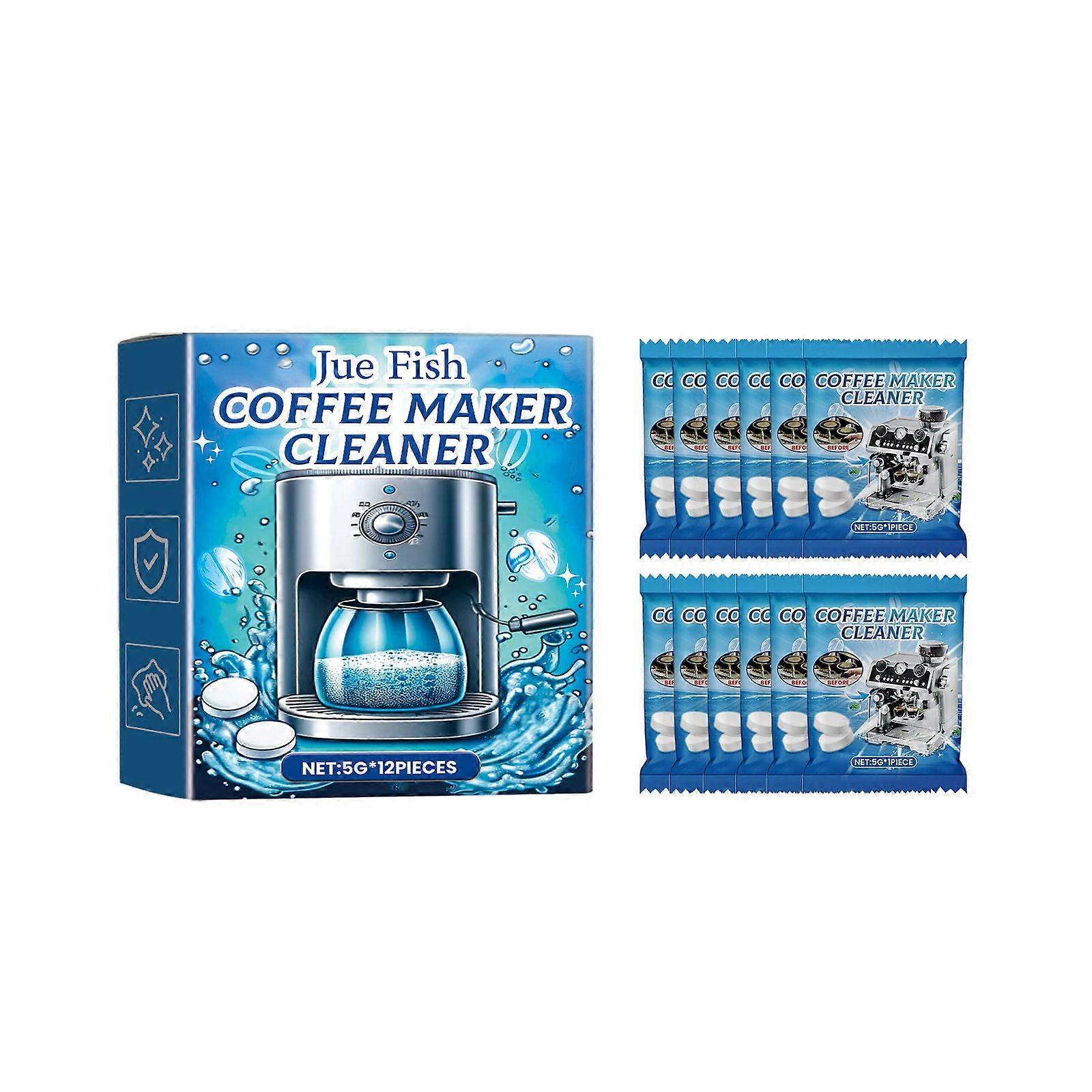 Tablettes effervescentes nettoyantes pour machine à café, nettoyantes et détartrantes pour café