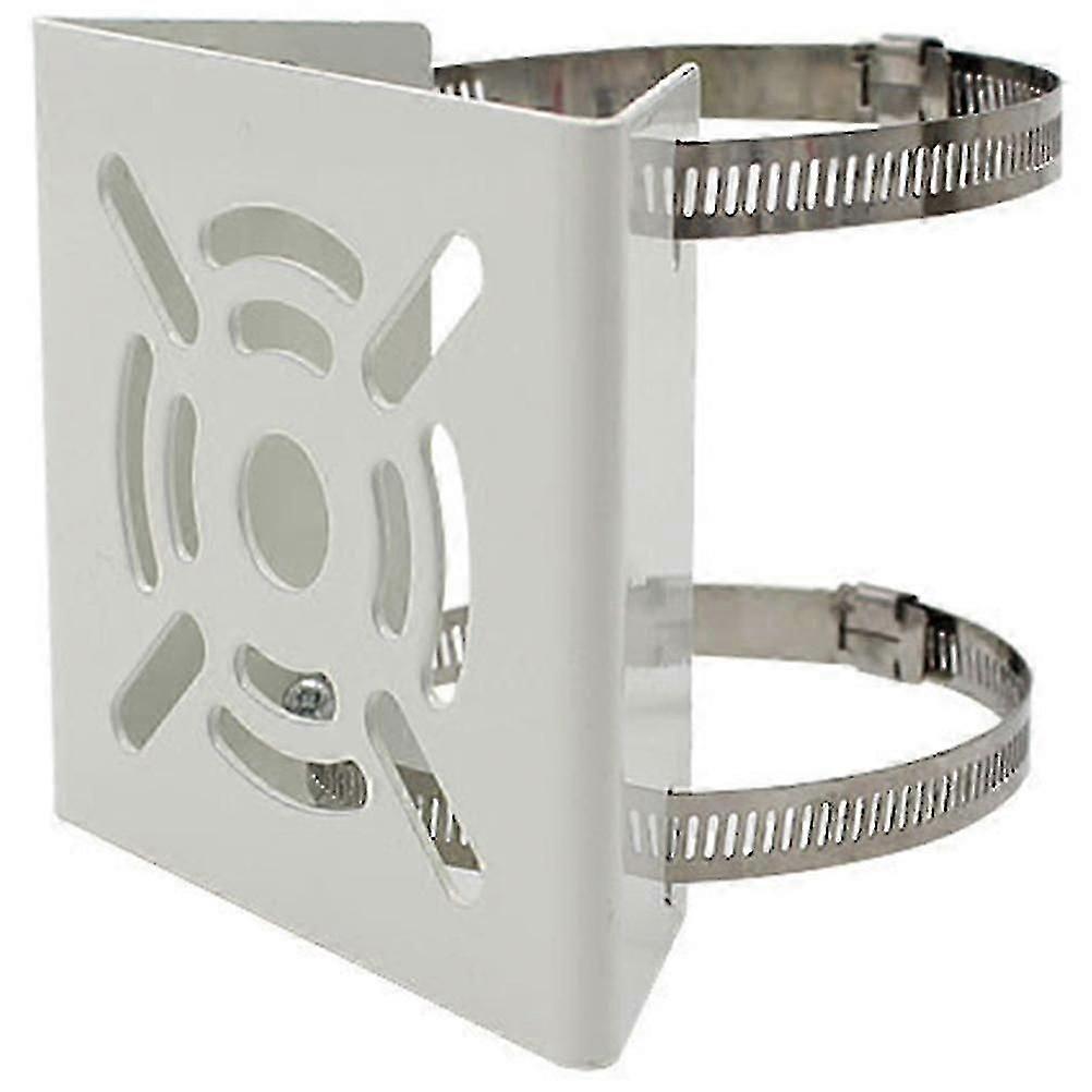 Pole Mount Bracket Camera Pole Mount Vertical Pole Mount Adapter With Loops For Security Camera