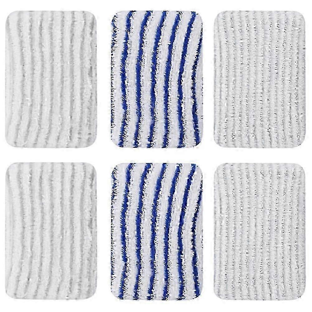 Replacement Microfibre Mop Cloths for Rowenta Clean & Steam ZR850002 ZR005801, ZR005804 Mop Pads