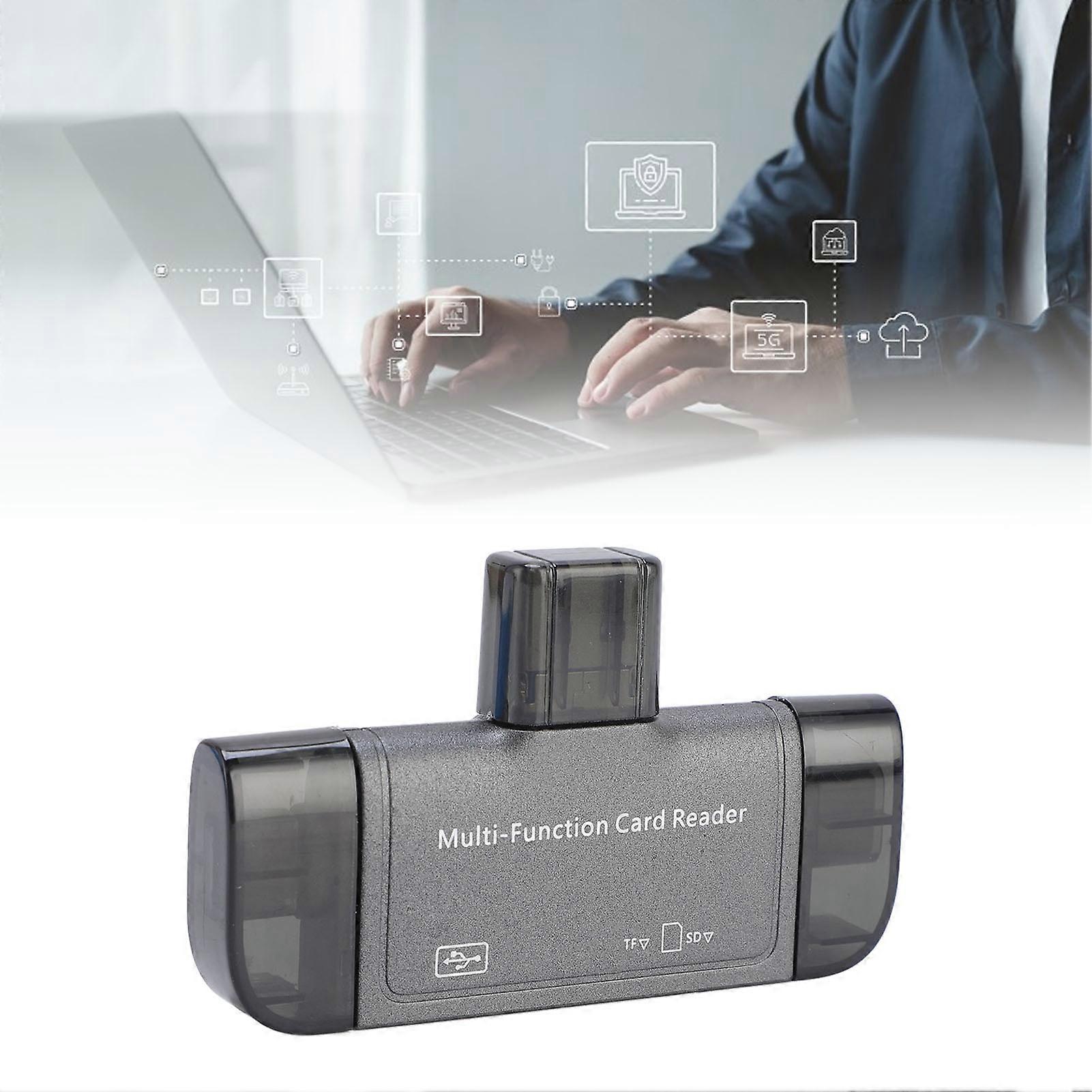 Multifunctional USB Memory Card Reader Adapter for 512GB Storage