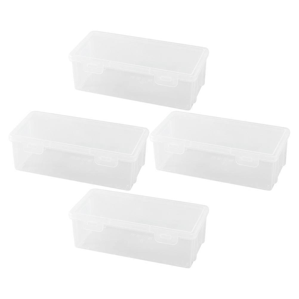 Pencil Storage Case Transparent Organizer for Storage 12Pcs Students