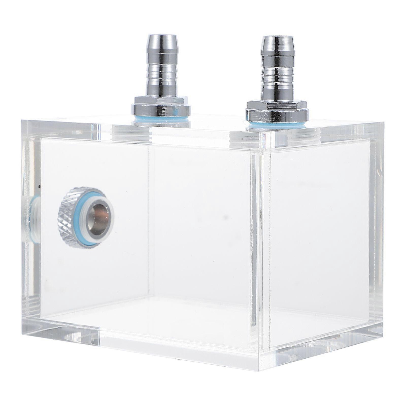 Transparent Acrylic Pc Cooling System Water Tank for Computer 2Pcs