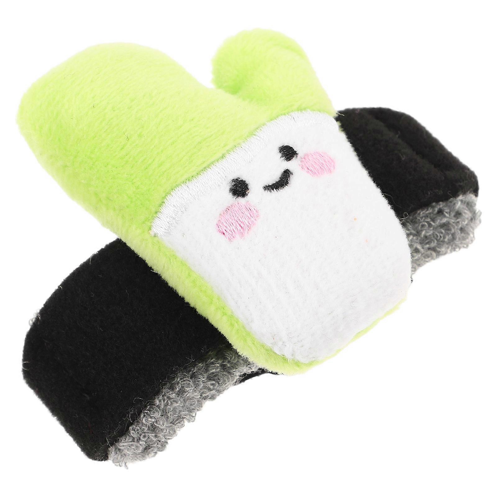 Guitar String Muter Plush Noise Dampener with 5Pcs Muting Wraps