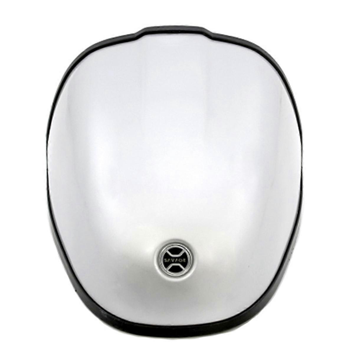 Motorcycle Tail Backrest Storage Box Silver