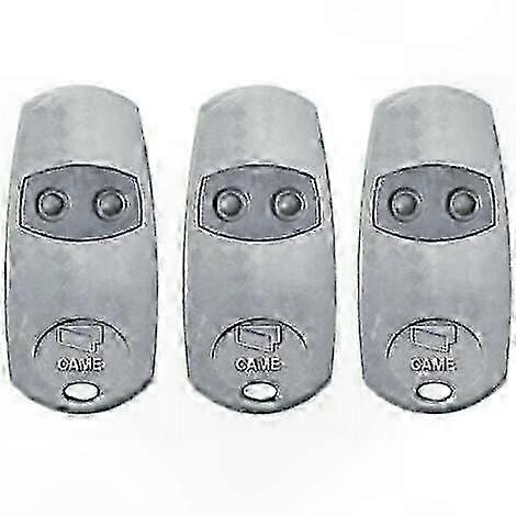 Remote Control Set of 3, Fixed Code Frequency 433.92 MHz for Gate and Garage Systems