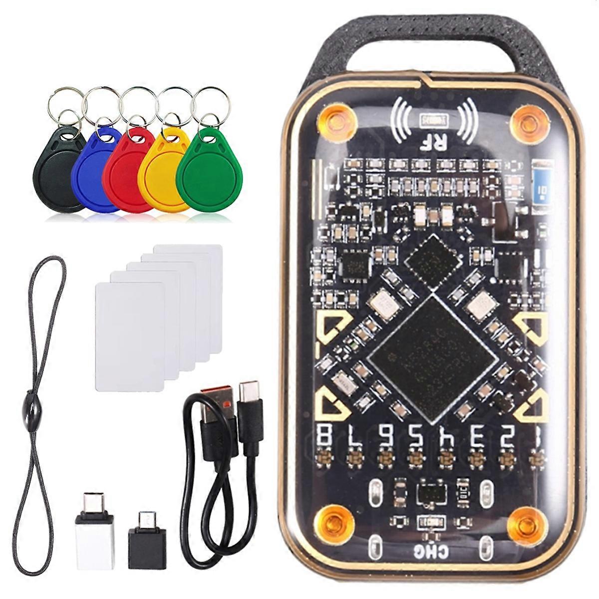 Upgrade Chameleon Ultra Smart Card Emulator+5xCUID Card/Keychain RFID Smart Chip Reader 125K 13.56M
