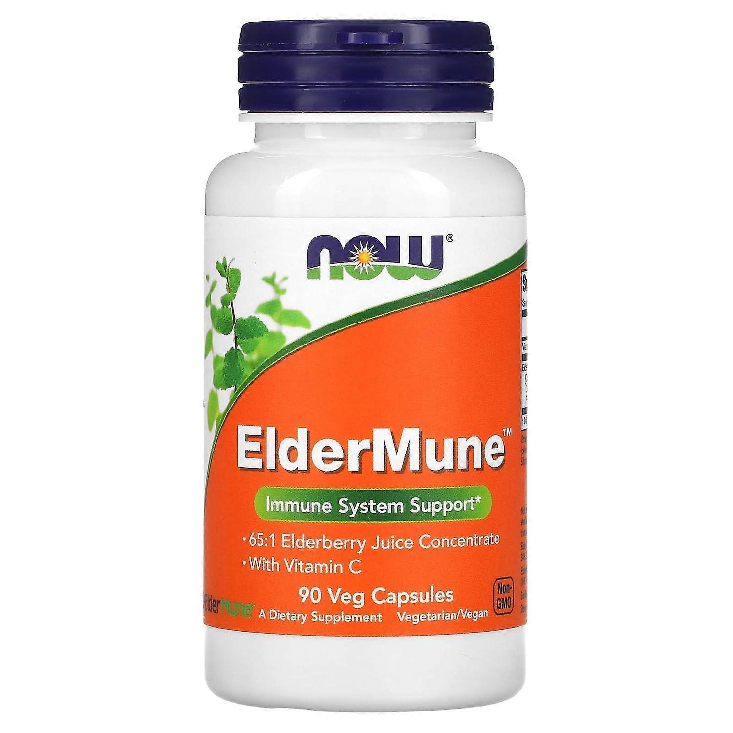 NOW Foods, ElderMune™, 90 Veg Capsules