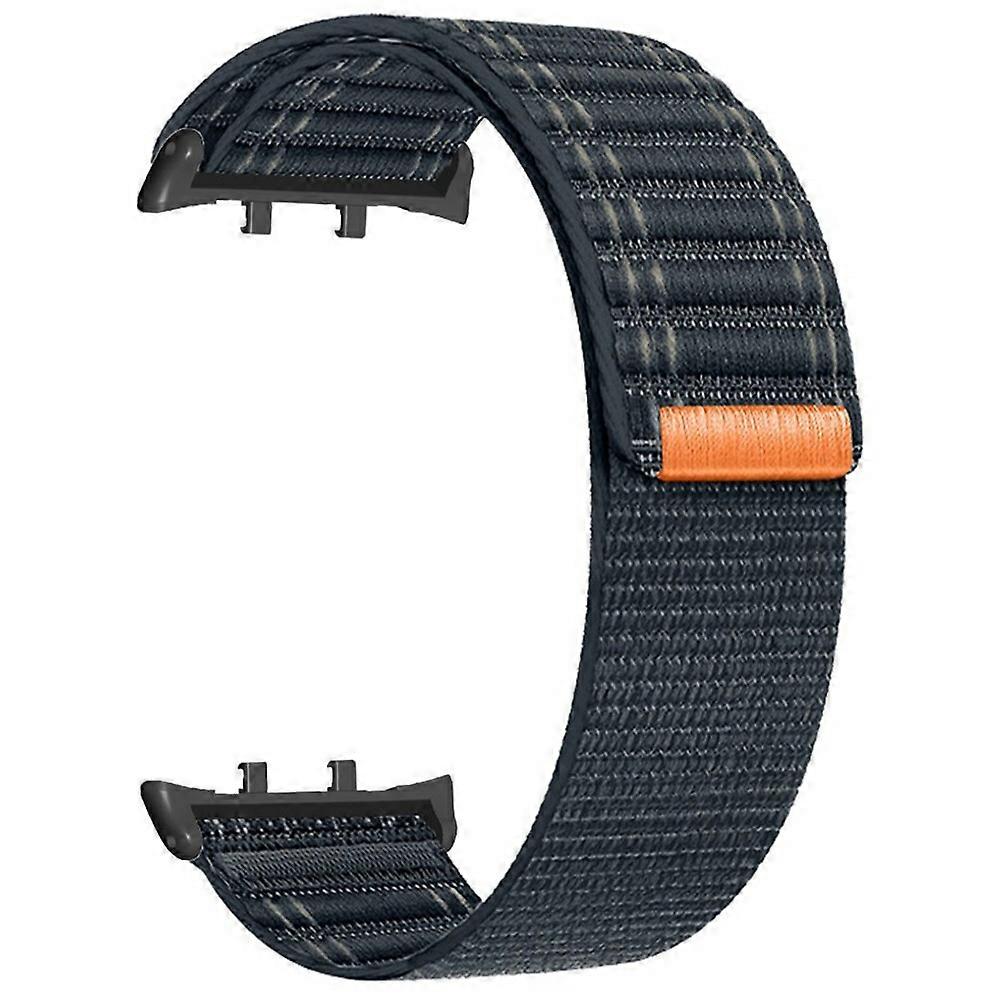 For Honor Watch 5 Bands Nylon Loop Wave Design Watch Strap with Metal Connector