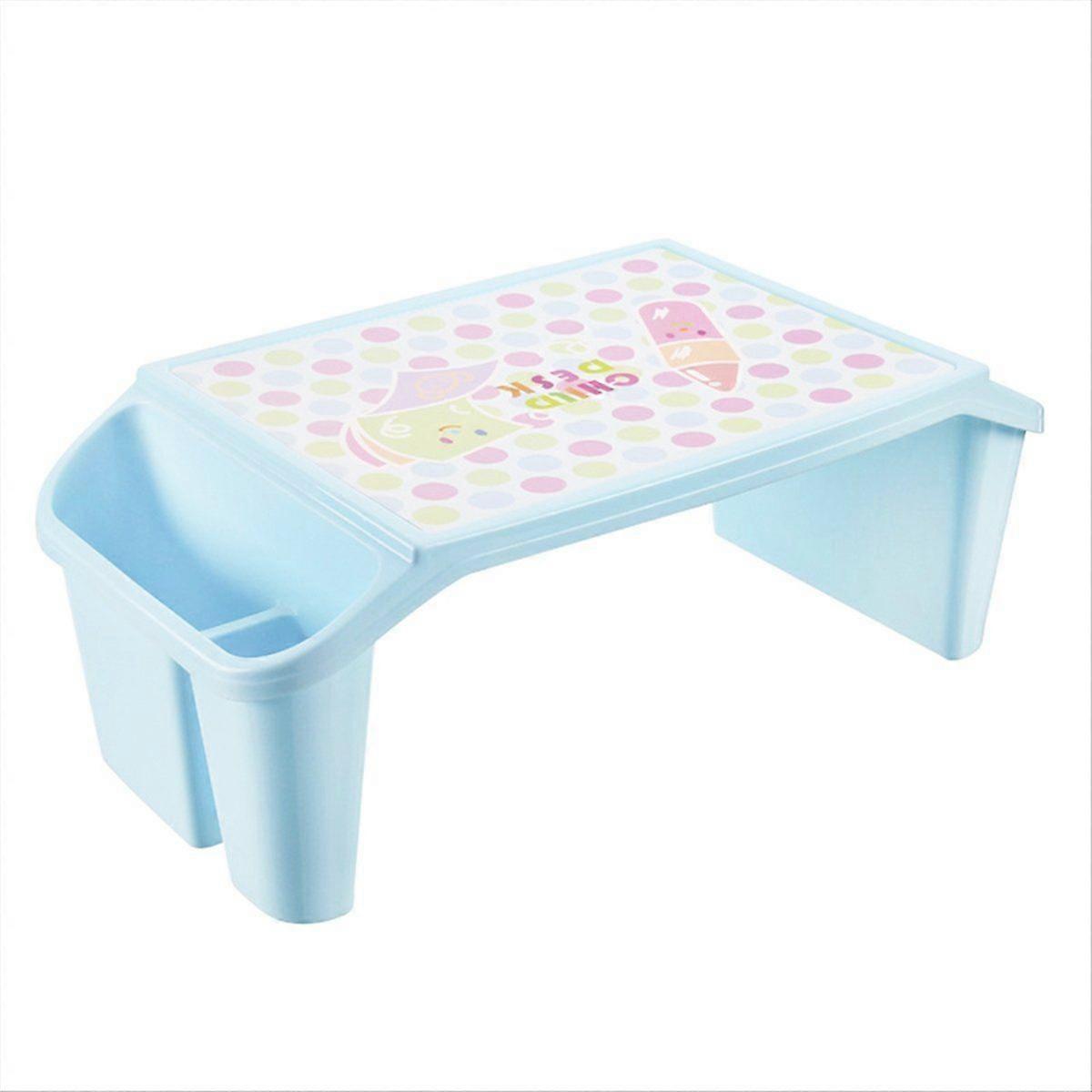 Kids Lap Desk Tray, Kids Portable Lap Tray Plastic Lap Desk Blue
