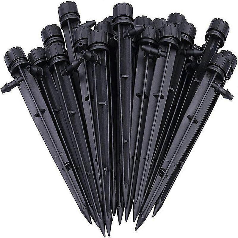 100pcs Adjustable Hose Irrigation Drippers Automatic Drip Irrigation System Micro Sprinkle