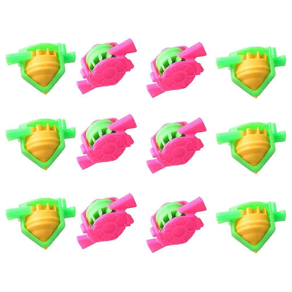 Small Peg- Whistle Shape Creative Spinning-Tops for Kids 20Pcs