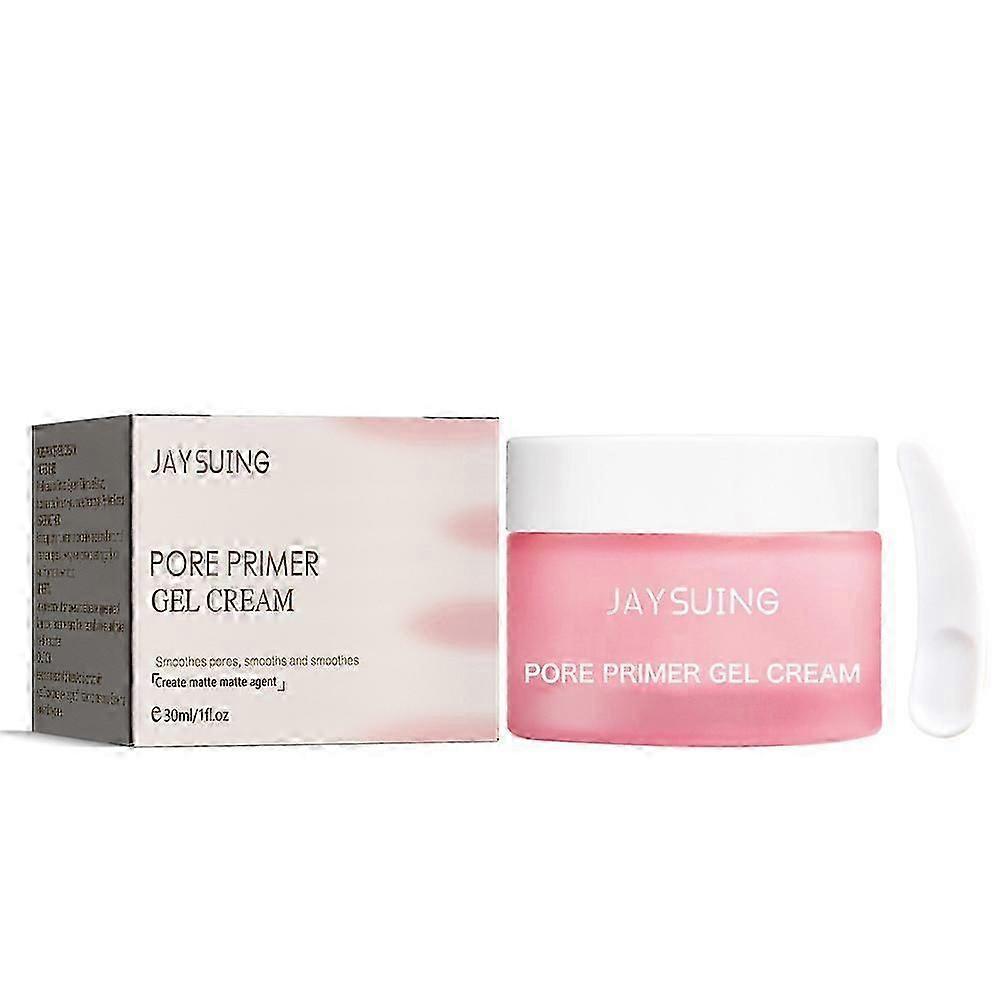 Facial Invisible Pore Primer Cream Long Lasting Base Makeup Natural Matte Oil Control Refreshing Moisturizing Face Isolation Gel