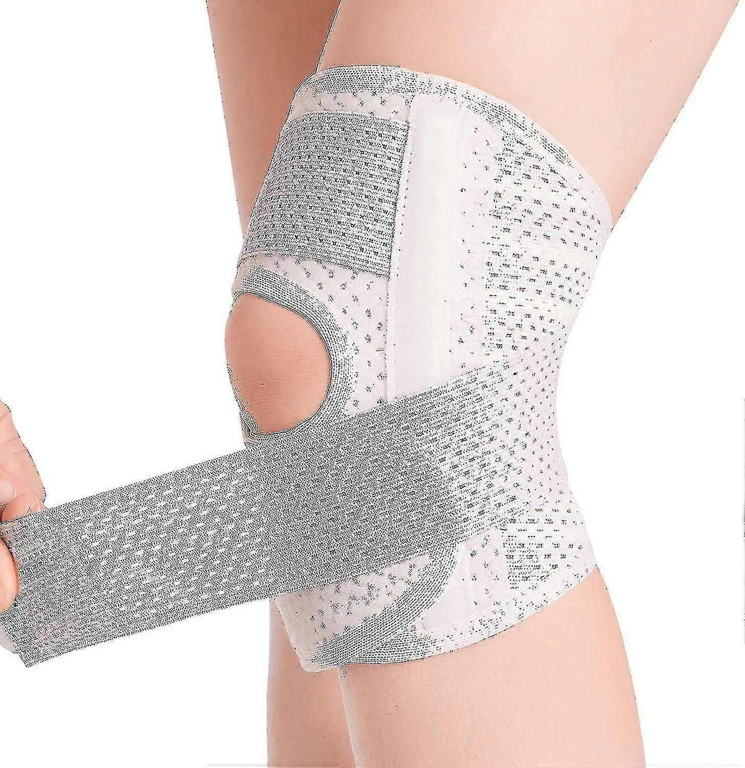 knee brace with side stabilizers for meniscal tear and arthritis