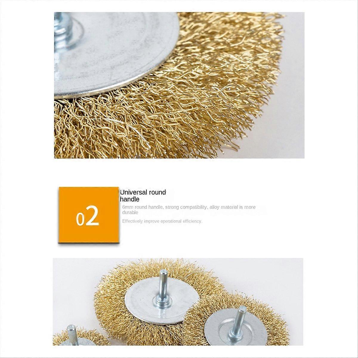 Abrasive Wire Wheel Brushes are for Electric Drill Rotary Tools,