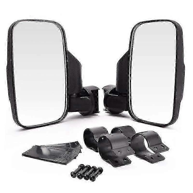Utv Convex Side View Set With - Rubber Pad