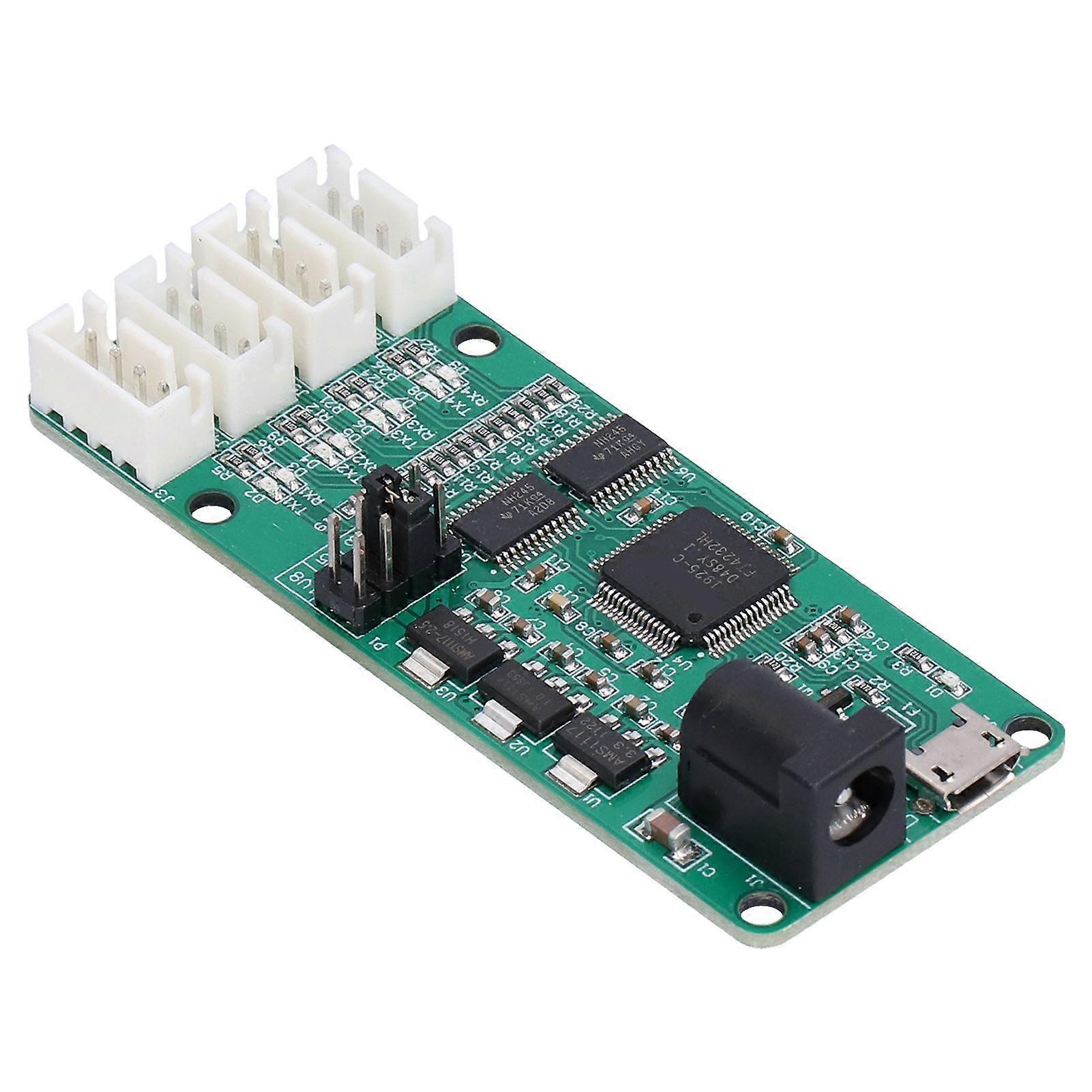 Serial Port Module UART USB to 4 Way TTL FT4232 Chip DC 5V Converter Board for Equipment
