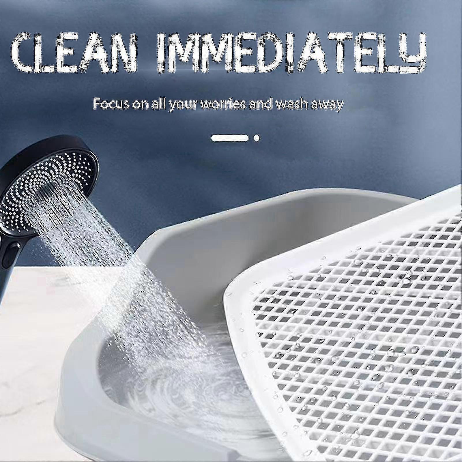 Training toilet for large dogs with sturdy mesh design