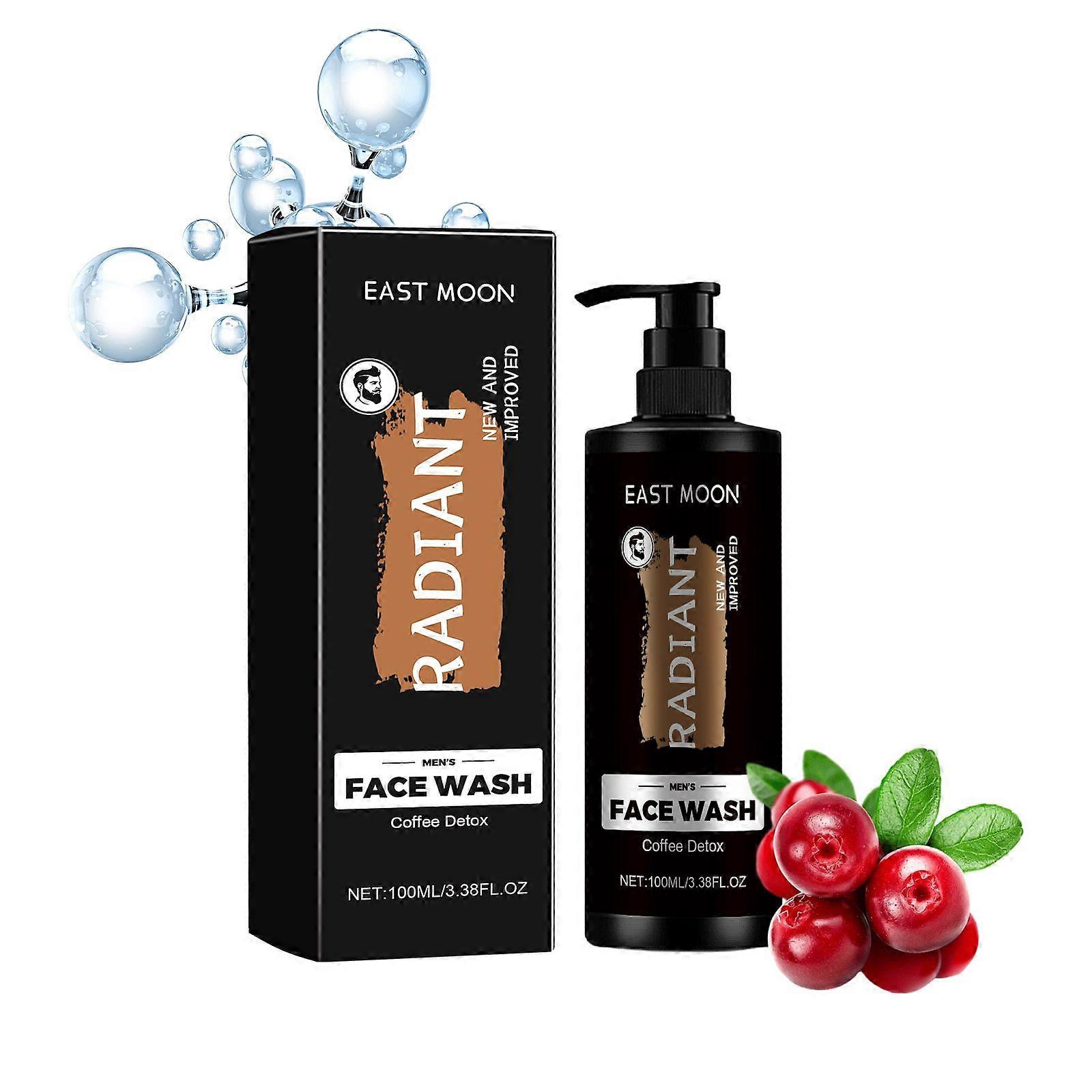 Men's Facial Cleanser Contains Vitamin E