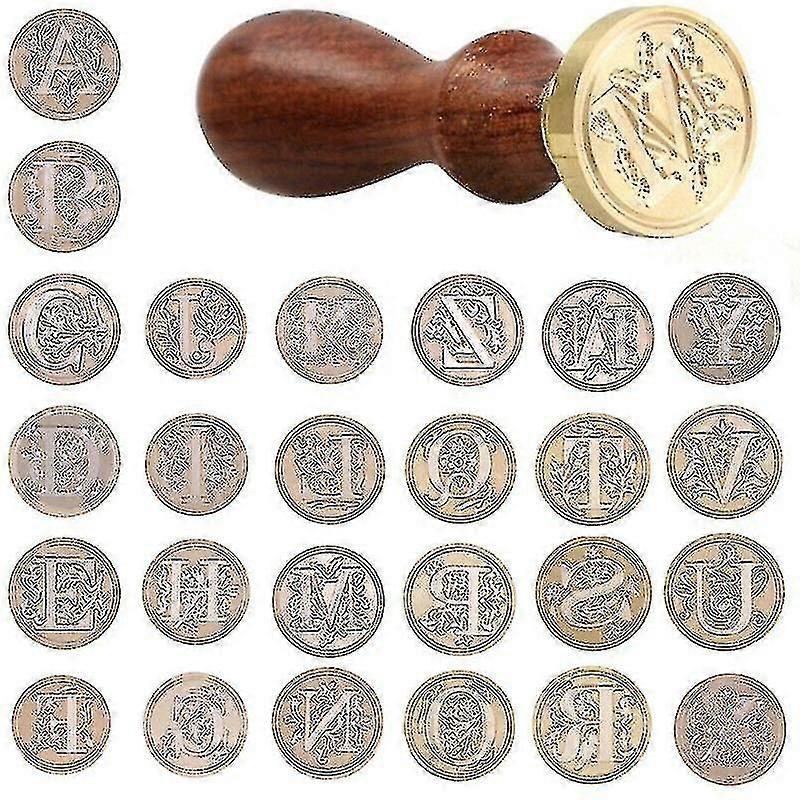 ختم الشمع ختم النحاس رئيس ختم ختم لدعوة رسالة خشبية F