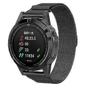 For Garmin Fenix 6s Milanese Watch Band CY