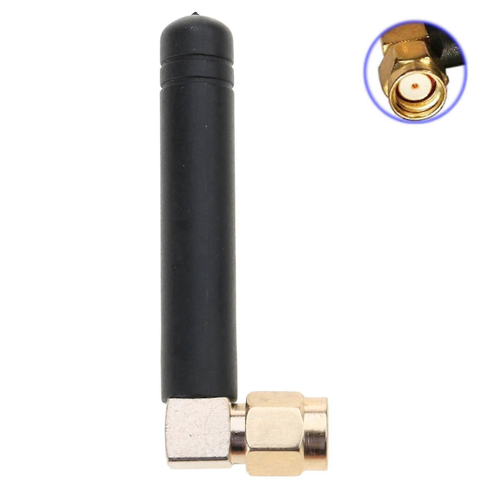 Upgraded WiFi Antenna 2.4GHz/5.8GHz Dual Bands 3dbi RPSMA-/SMA Connector Rubber Used compatible Mini PCI Card Camera USB Myi