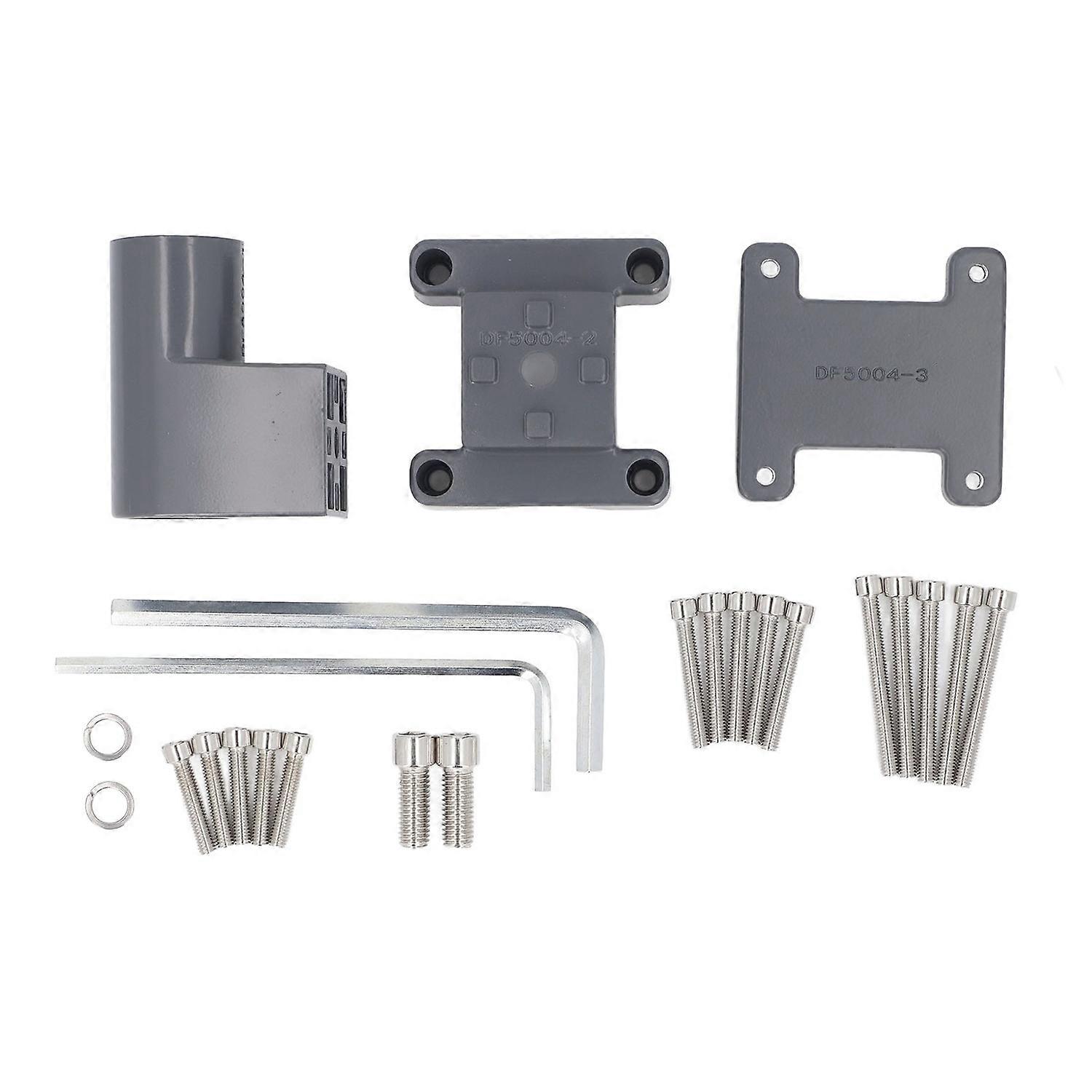 Rectangular Satellite RV Ladder Mount Aluminum Alloy Bracket Mounting Kit Installation Range 0.8-1.9