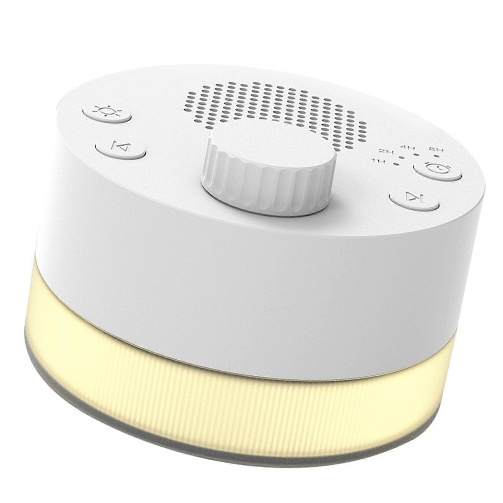 Baby Sleep Aid Machine With 24 Sounds Adjustment Warm Lighting 4 Timer Setting For Home and Travel Multicolor