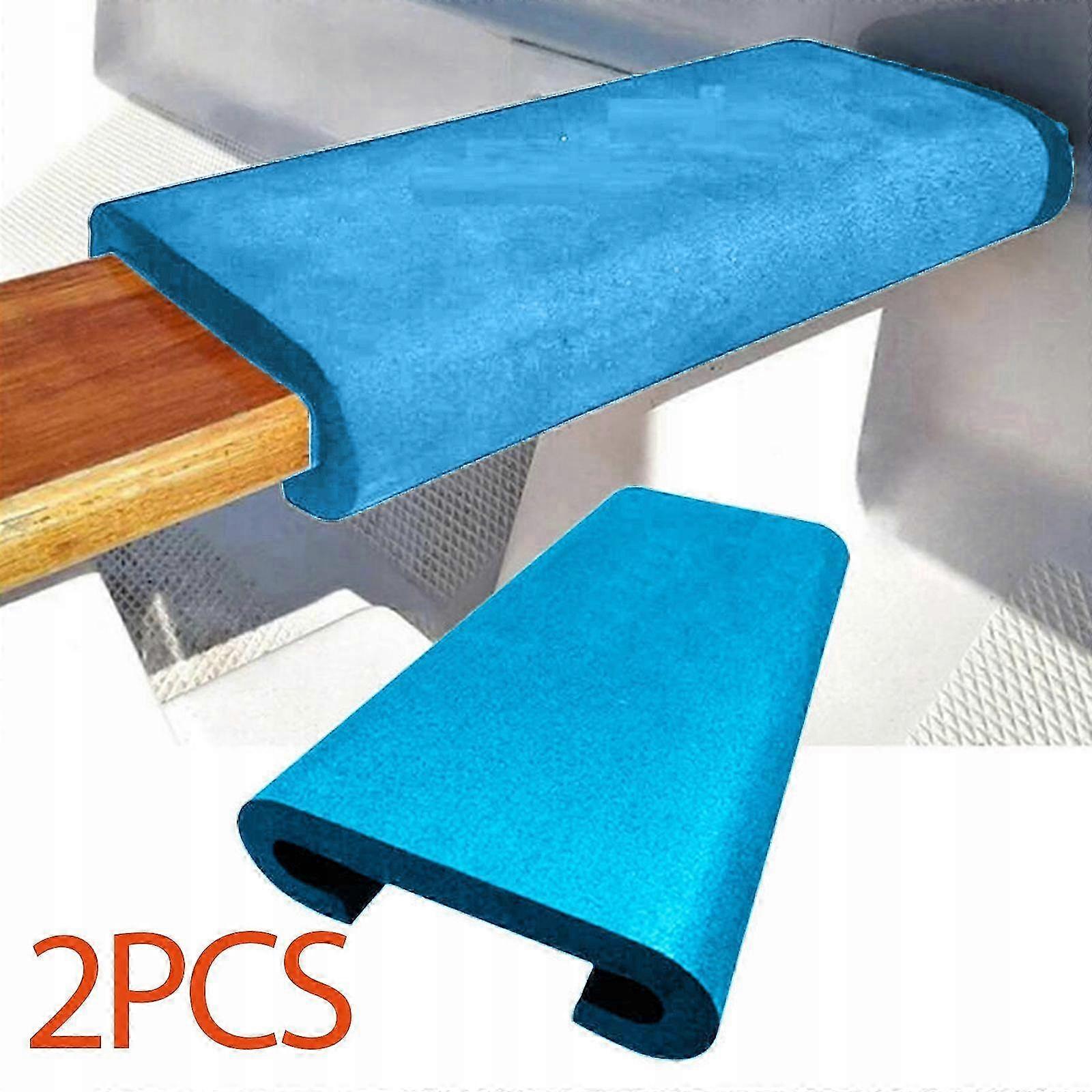 2pcs Dragon Boat Paddle Seat Paddle Blue