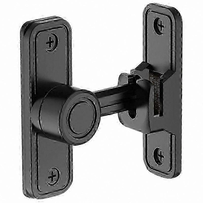 Heavy Duty Sliding Door Lock with 90 Degree Right Angle Latch for Secure Gates