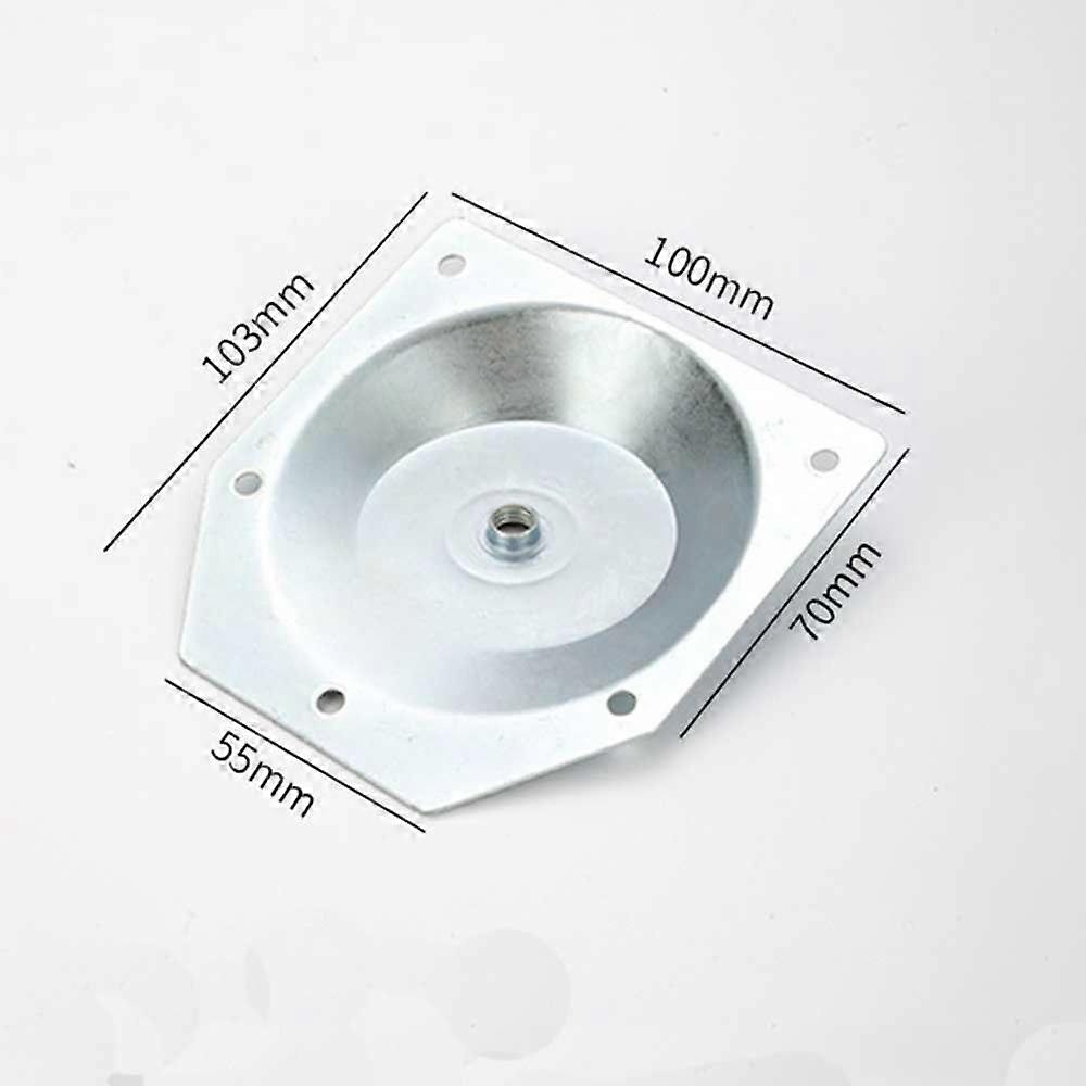 Leg Fixing Chairs Sofas Legs Fixing Plate Mounting Plates Table Feet Set Galvanized Iron