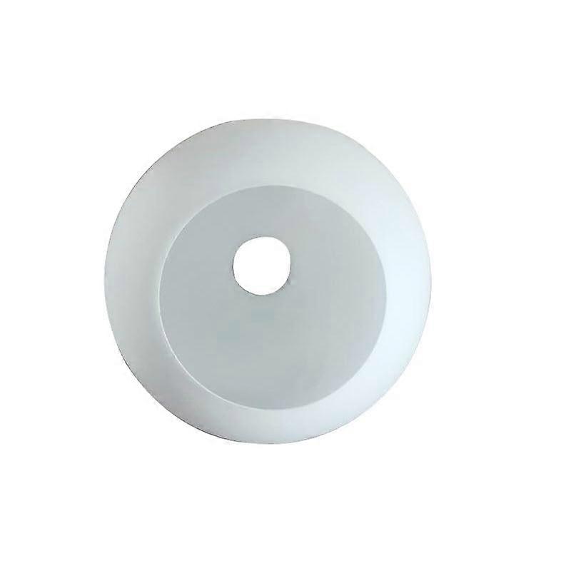 Round Lampshade D12cm Milky Glass E27 E14 Compatible White Modern Light Fixture 1pc