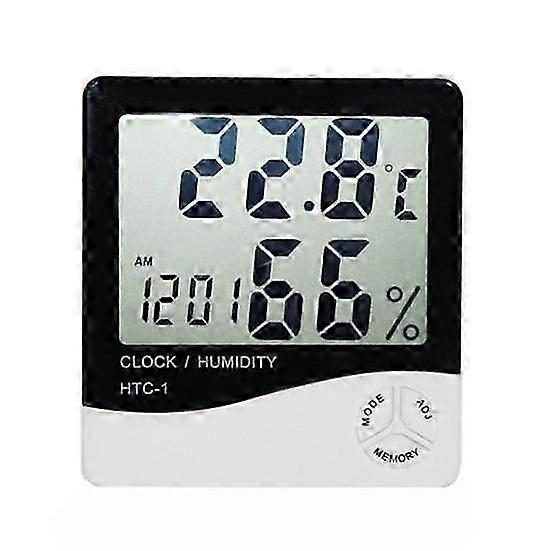 Outdoor Indoor Digital Display Electronic Temperature Humidity Thermometer Meter