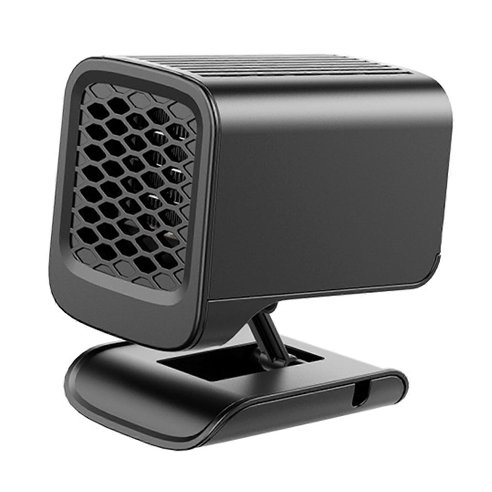 Car Heater Portable Car Fan 12V 24V 120W with Heating and Cooling 2 in 1 for Fast Heating Defrost Defogger Multicolor